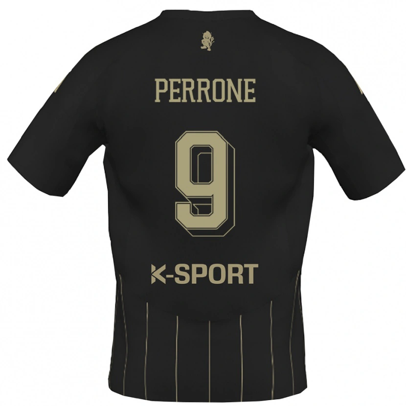 Danxen Damen Gabriel Perrone #9 Grau Weiß Auswärtstrikot Trikot 2025/26 T-Shirt Österreich