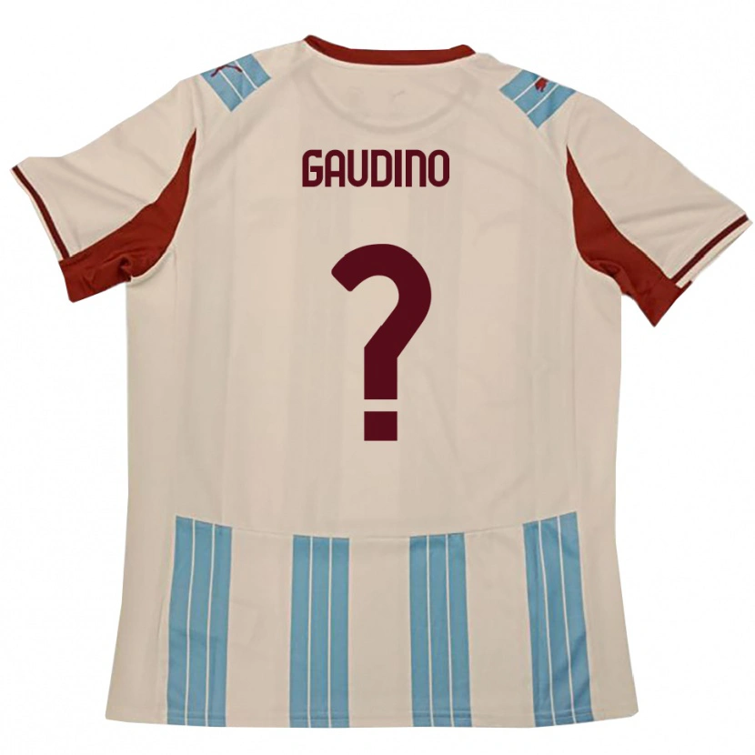 Danxen Damen Christian Gaudino #0 Himmelblau Weiß Auswärtstrikot Trikot 2025/26 T-Shirt Österreich