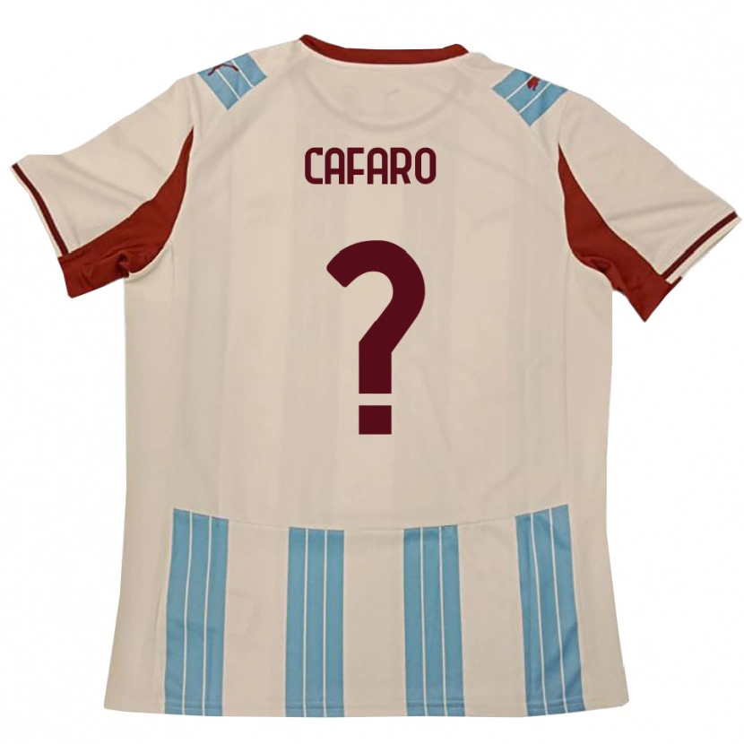 Danxen Damen Bruno Cafaro #0 Himmelblau Weiß Auswärtstrikot Trikot 2025/26 T-Shirt Österreich