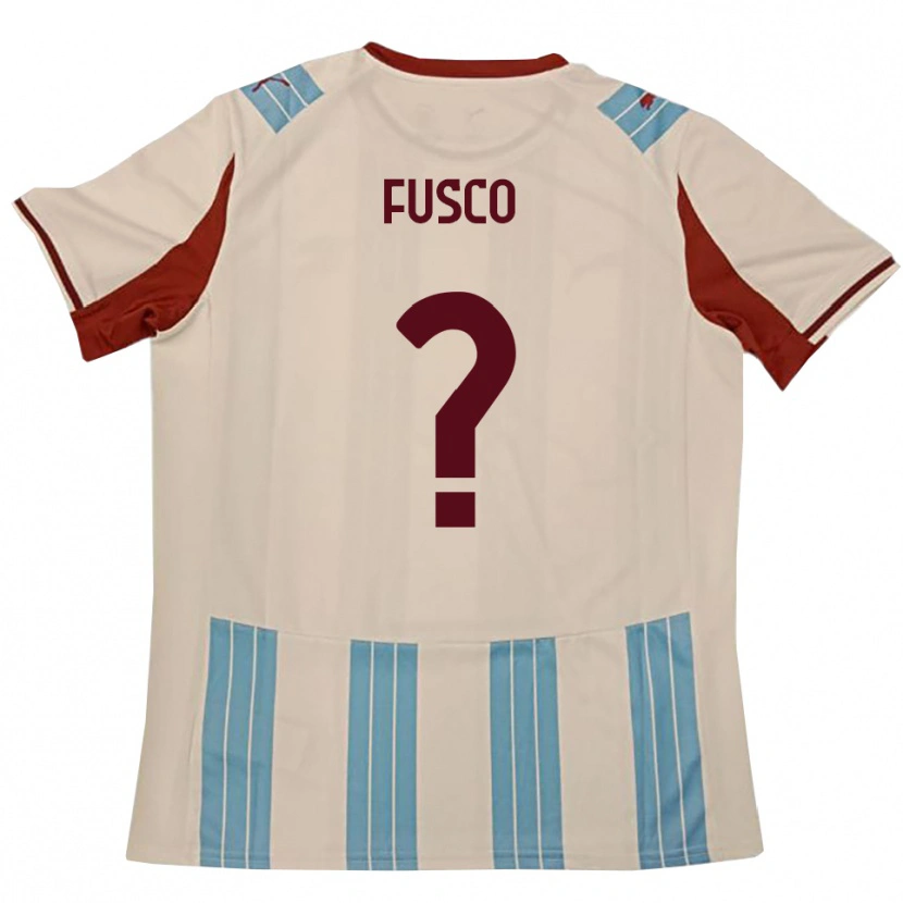 Danxen Damen Gerardo Fusco #0 Himmelblau Weiß Auswärtstrikot Trikot 2025/26 T-Shirt Österreich