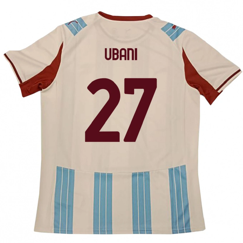 Danxen Damen Marlon Ubani #27 Himmelblau Weiß Auswärtstrikot Trikot 2025/26 T-Shirt Österreich