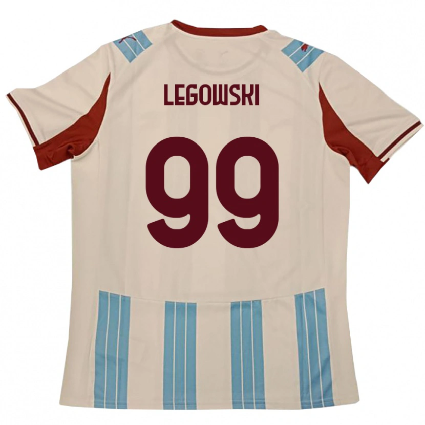 Danxen Damen Mateusz Legowski #99 Himmelblau Weiß Auswärtstrikot Trikot 2025/26 T-Shirt Österreich