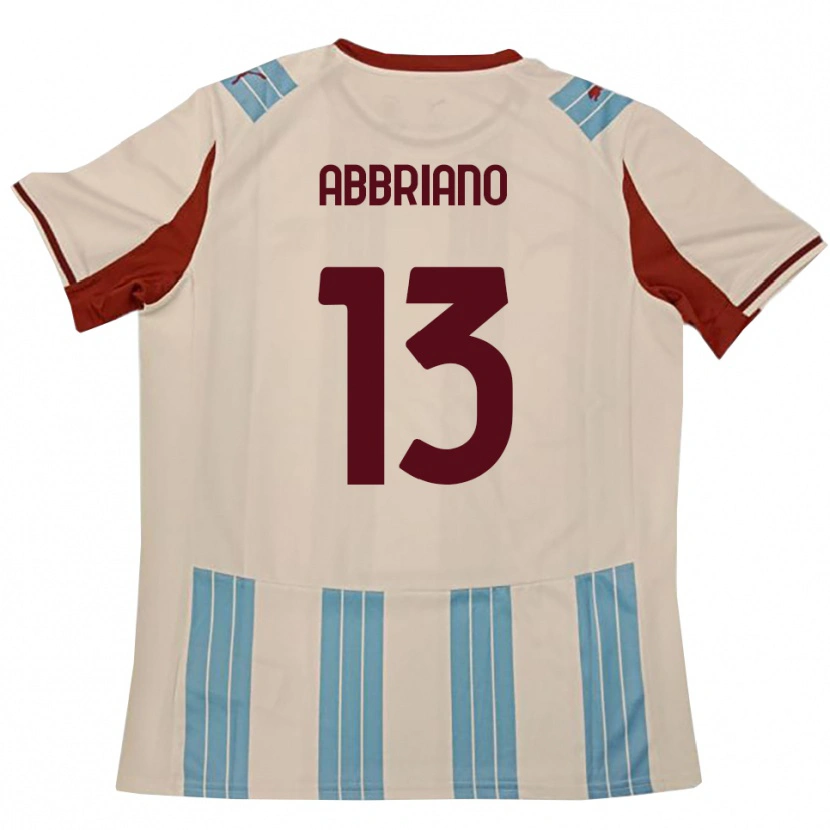 Danxen Damen William Abbriano #13 Himmelblau Weiß Auswärtstrikot Trikot 2025/26 T-Shirt Österreich