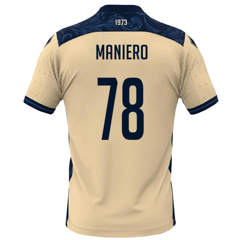 Danxen Damen Luca Maniero #78 Weiß Marineblau Auswärtstrikot Trikot 2025/26 T-Shirt Österreich