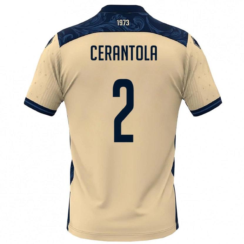 Danxen Damen Riccardo Cerantola #2 Weiß Marineblau Auswärtstrikot Trikot 2025/26 T-Shirt Österreich