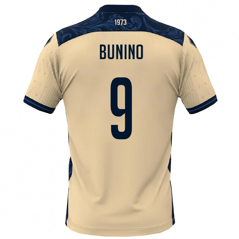 Danxen Damen Cristian Bunino #9 Weiß Marineblau Auswärtstrikot Trikot 2025/26 T-Shirt Österreich