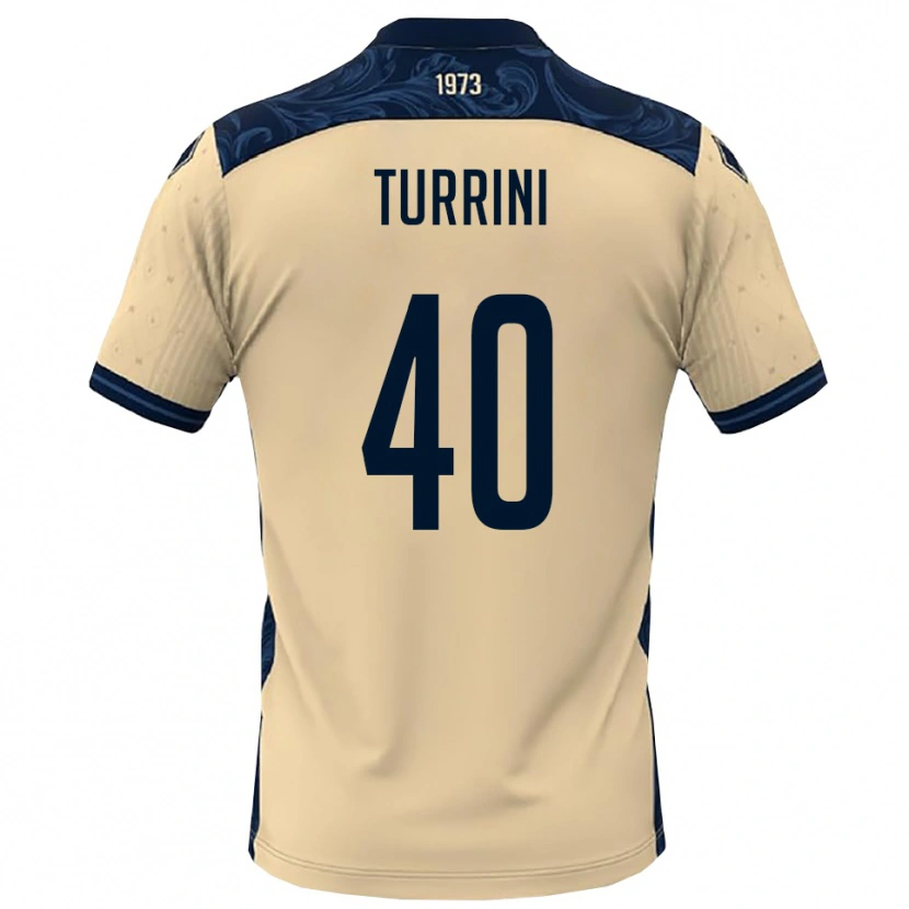 Danxen Damen Giordano Turrini #40 Weiß Marineblau Auswärtstrikot Trikot 2025/26 T-Shirt Österreich