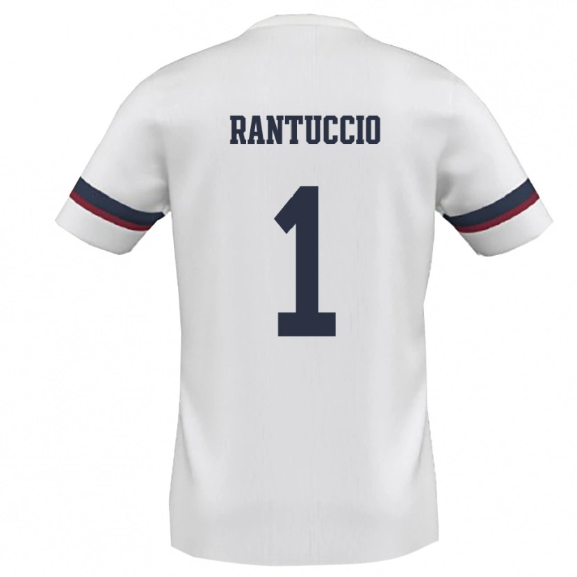 Danxen Damen Carmelo Rantuccio #1 Weiß Rot Auswärtstrikot Trikot 2025/26 T-Shirt Österreich