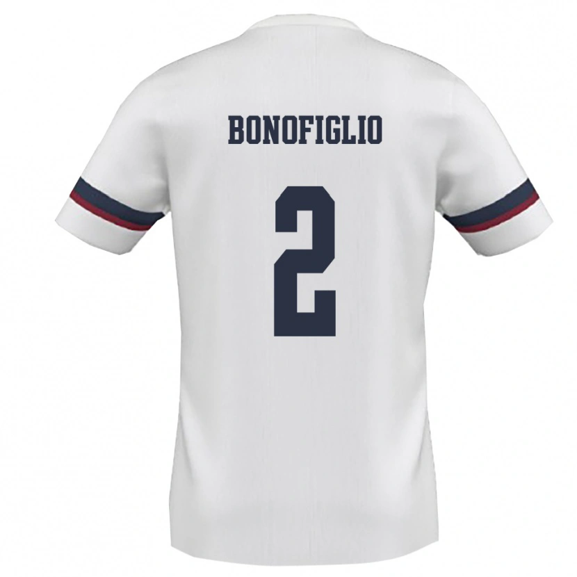 Danxen Damen Lucio Bonofiglio #2 Weiß Rot Auswärtstrikot Trikot 2025/26 T-Shirt Österreich