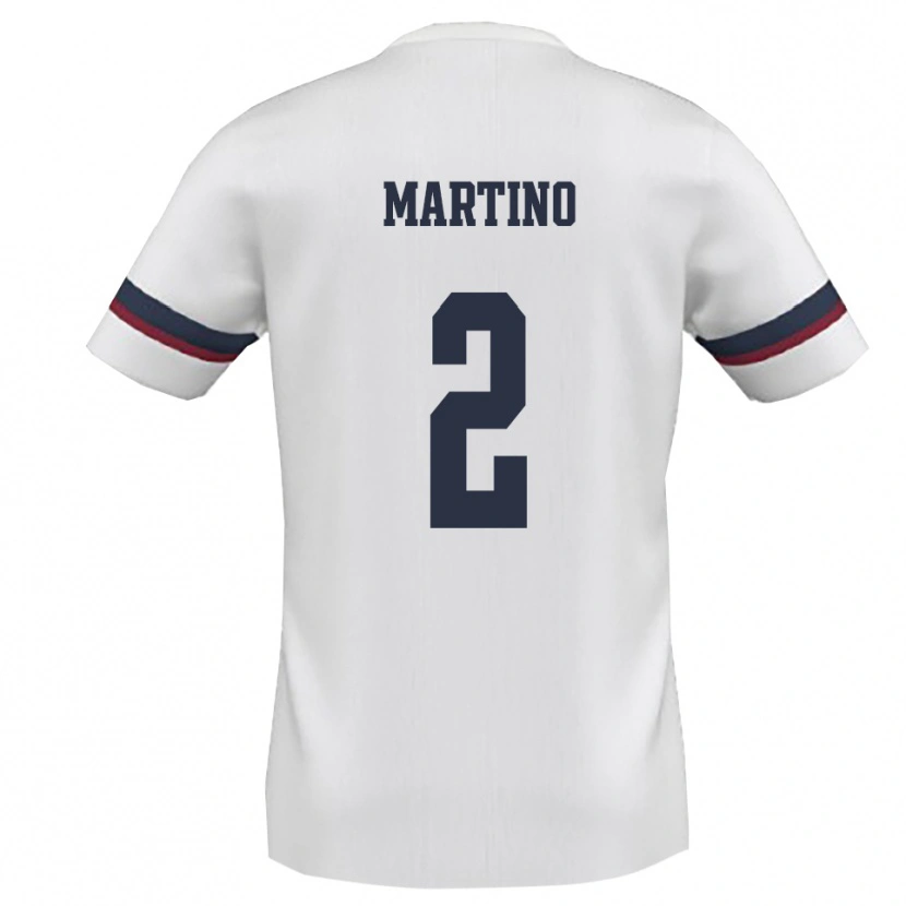 Danxen Damen Simone Martino #2 Weiß Rot Auswärtstrikot Trikot 2025/26 T-Shirt Österreich