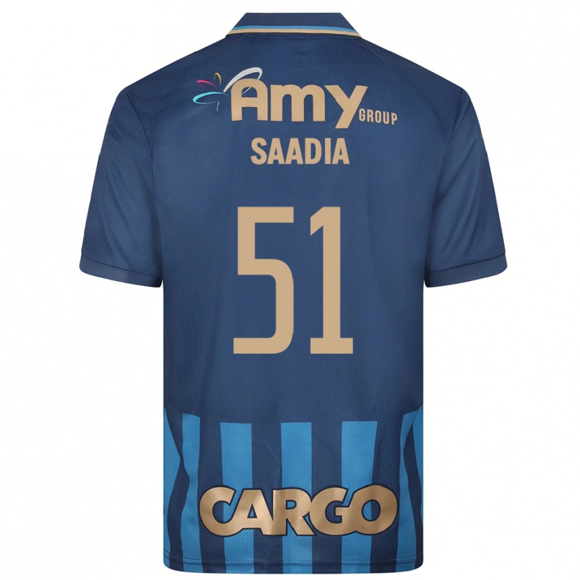 Danxen Damen Shalev Saadia #51 Marineblau Blau Auswärtstrikot Trikot 2025/26 T-Shirt Österreich