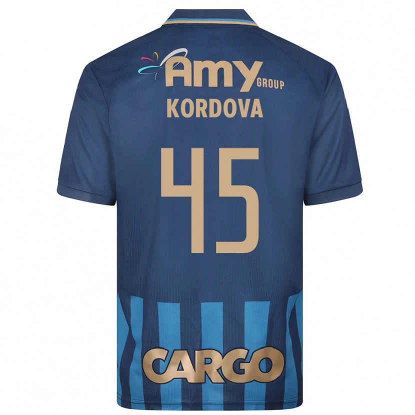 Danxen Damen Adir Córdoba #45 Marineblau Blau Auswärtstrikot Trikot 2025/26 T-Shirt Österreich