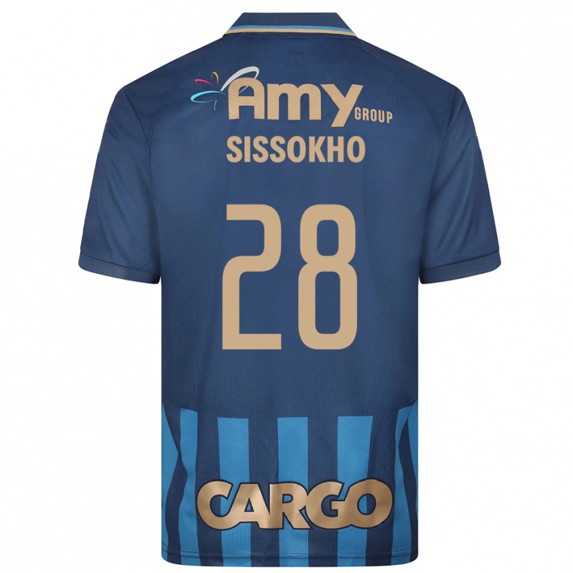 Danxen Damen Issouf Sissokho #28 Marineblau Blau Auswärtstrikot Trikot 2025/26 T-Shirt Österreich