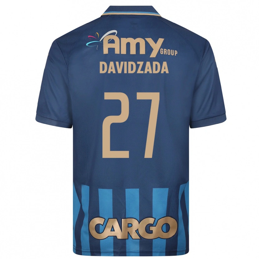 Danxen Damen Ofir Davidzada #27 Marineblau Blau Auswärtstrikot Trikot 2025/26 T-Shirt Österreich