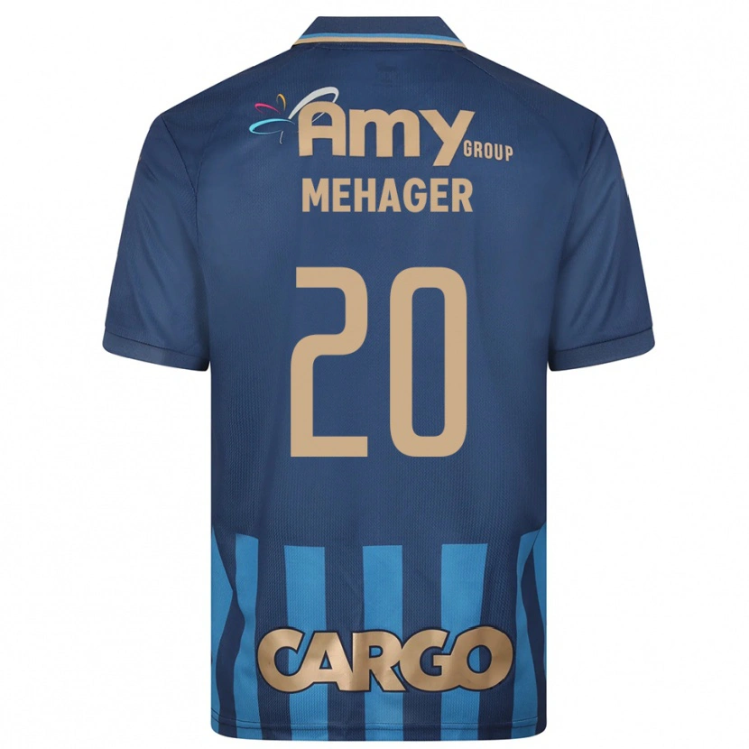Danxen Damen Itay Mehager #20 Marineblau Blau Auswärtstrikot Trikot 2025/26 T-Shirt Österreich