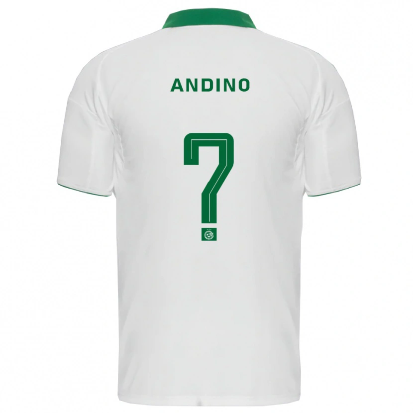 Danxen Damen Ange Andino #0 Weiß Grün Auswärtstrikot Trikot 2025/26 T-Shirt Österreich