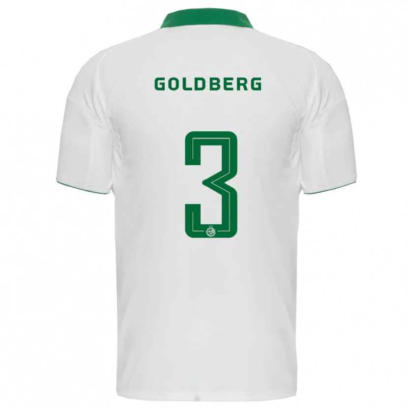 Danxen Damen Shon Goldberg #3 Weiß Grün Auswärtstrikot Trikot 2025/26 T-Shirt Österreich