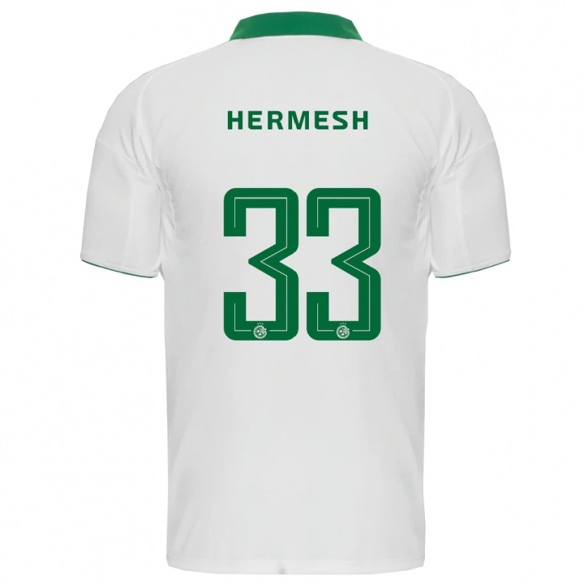 Danxen Damen Liam Hermesh #33 Weiß Grün Auswärtstrikot Trikot 2025/26 T-Shirt Österreich