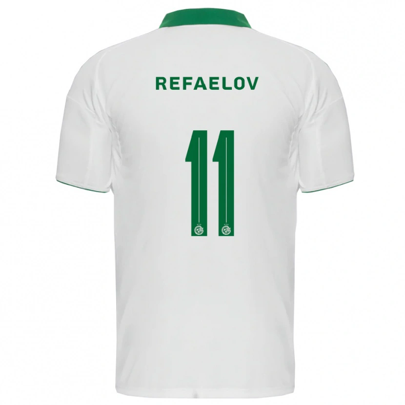 Danxen Damen Lior Refaelov #11 Weiß Grün Auswärtstrikot Trikot 2025/26 T-Shirt Österreich