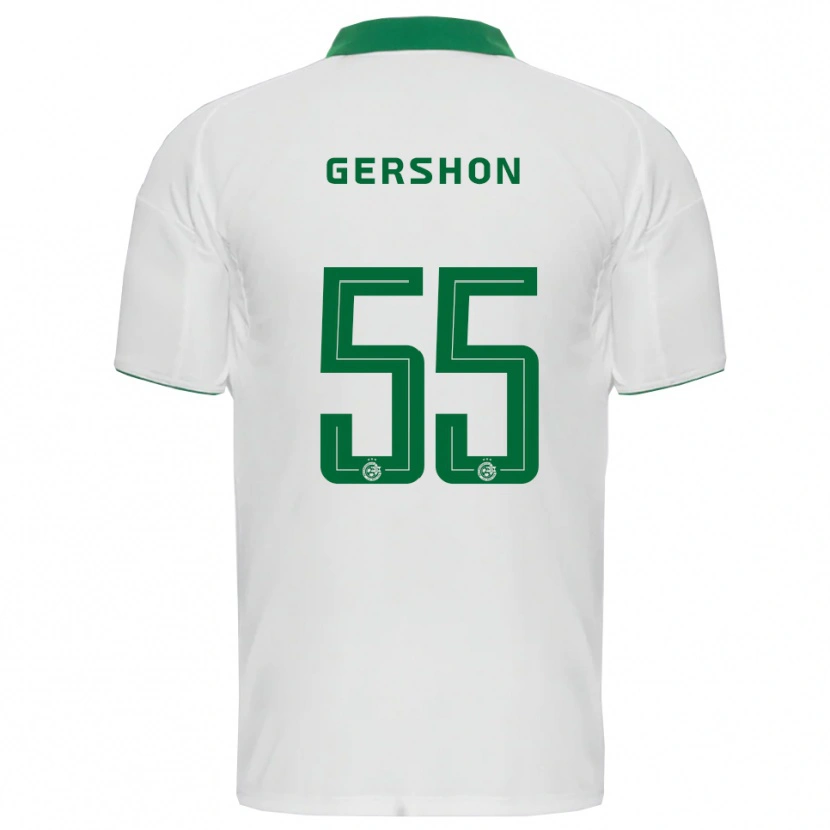 Danxen Damen Rami Gershon #55 Weiß Grün Auswärtstrikot Trikot 2025/26 T-Shirt Österreich