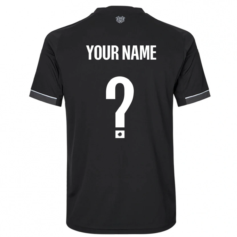 Danxen Damen Ihren Namen #0 Schwarz Weiß Auswärtstrikot Trikot 2025/26 T-Shirt Österreich