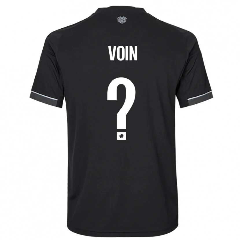 Danxen Damen Simon Voin #0 Schwarz Weiß Auswärtstrikot Trikot 2025/26 T-Shirt Österreich