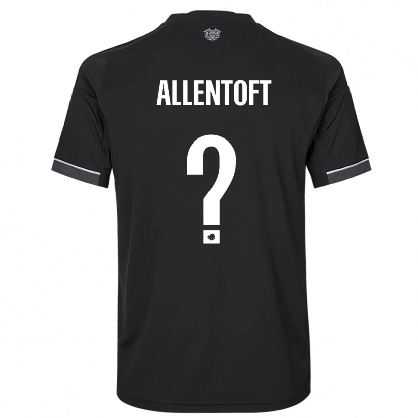 Danxen Damen Philip Allentoft #0 Schwarz Weiß Auswärtstrikot Trikot 2025/26 T-Shirt Österreich
