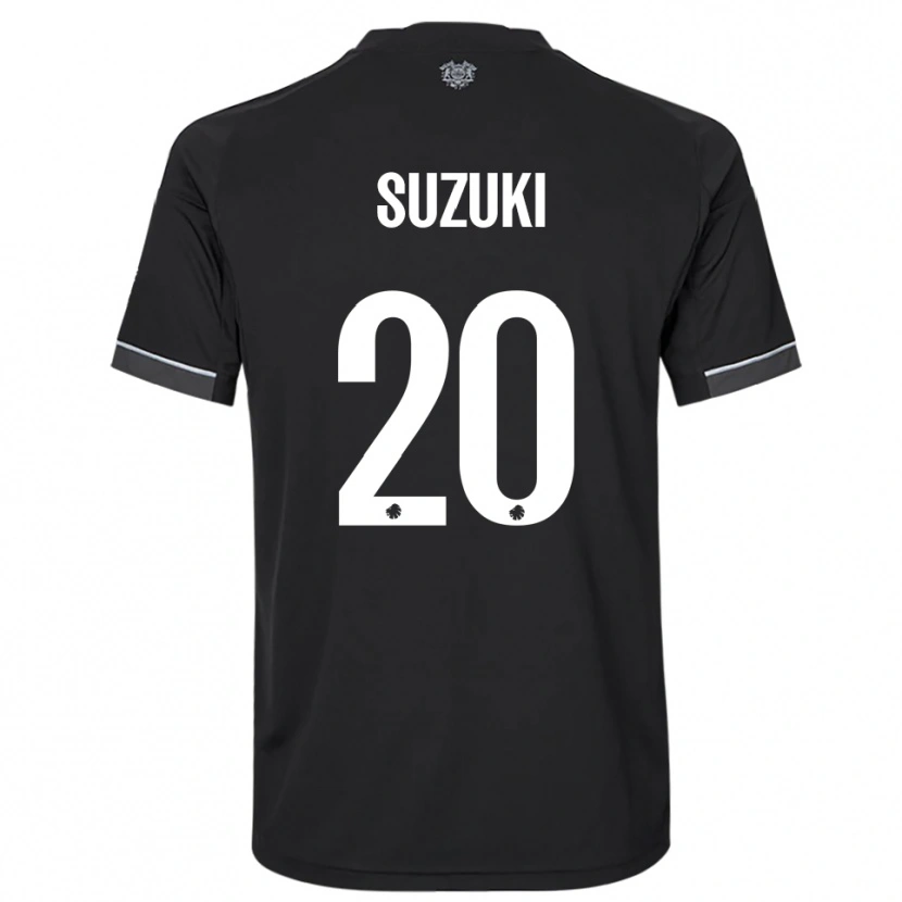Danxen Damen Junnosuke Suzuki #20 Schwarz Weiß Auswärtstrikot Trikot 2025/26 T-Shirt Österreich