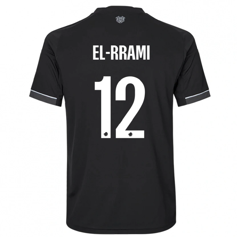 Danxen Damen Jamil El-Rrami #12 Schwarz Weiß Auswärtstrikot Trikot 2025/26 T-Shirt Österreich