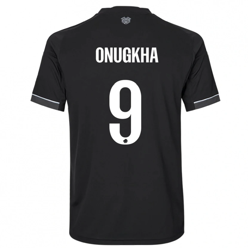 Danxen Damen German Onugkha #9 Schwarz Weiß Auswärtstrikot Trikot 2025/26 T-Shirt Österreich