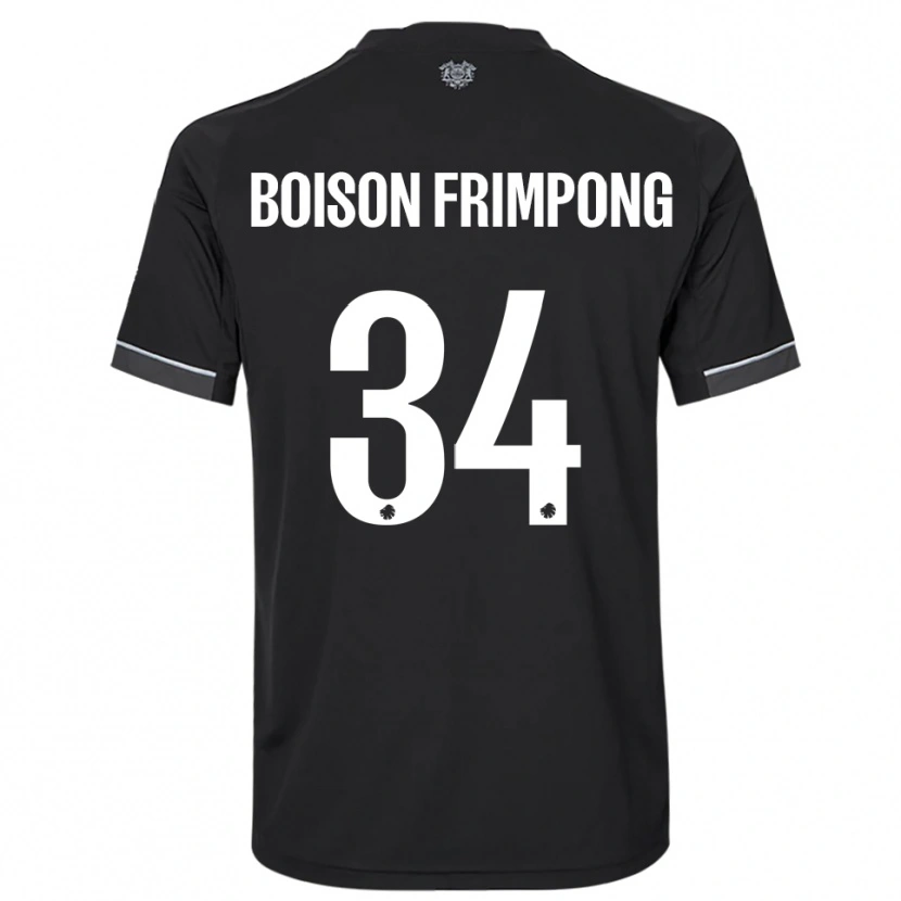 Danxen Damen David Boison Frimpong #34 Schwarz Weiß Auswärtstrikot Trikot 2025/26 T-Shirt Österreich