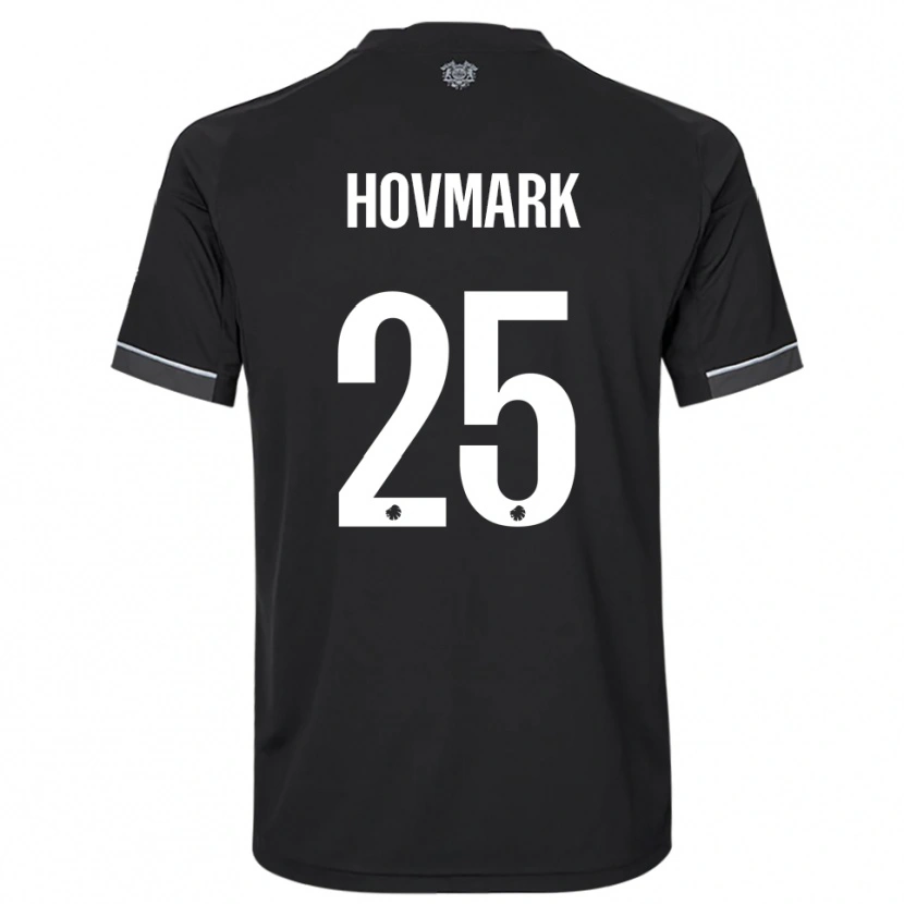 Danxen Damen Maria Hovmark #25 Schwarz Weiß Auswärtstrikot Trikot 2025/26 T-Shirt Österreich
