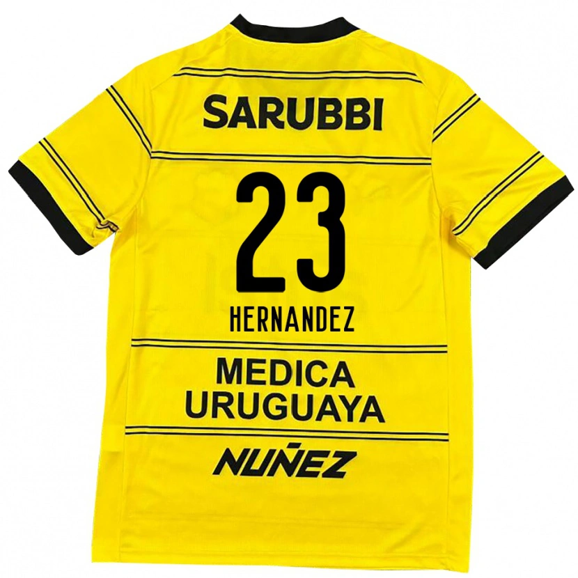 Danxen Damen Abel Hernandez #23 Schwarz Gold Auswärtstrikot Trikot 2025/26 T-Shirt Österreich