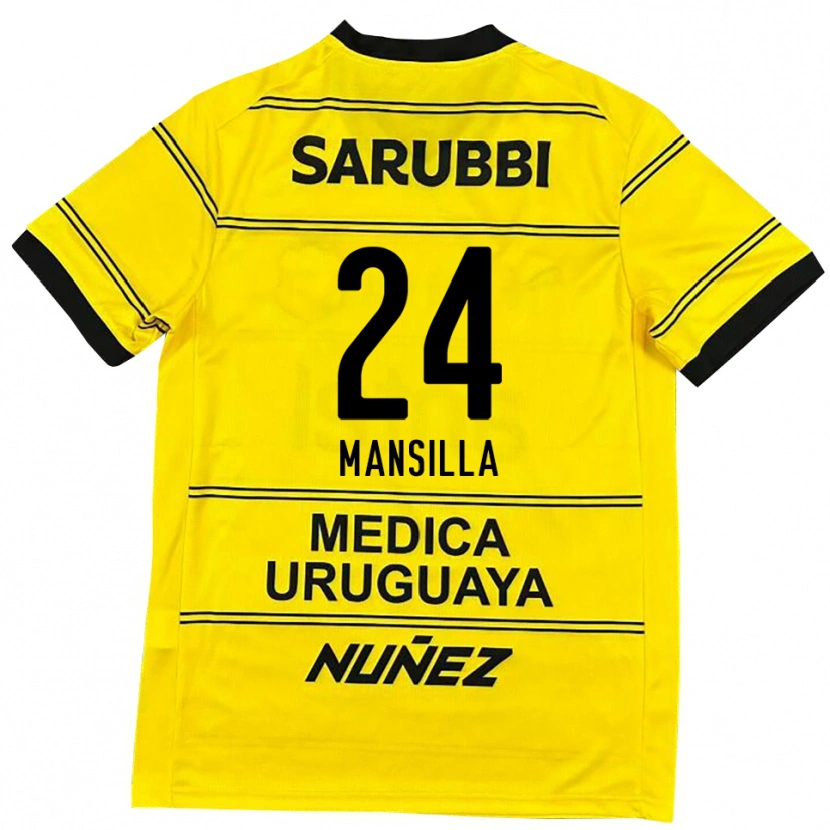 Danxen Damen Brian Mansilla #24 Schwarz Gold Auswärtstrikot Trikot 2025/26 T-Shirt Österreich