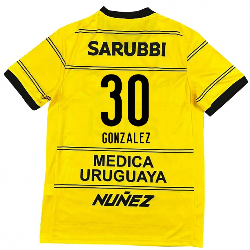 Danxen Damen Ángel González #30 Schwarz Gold Auswärtstrikot Trikot 2025/26 T-Shirt Österreich