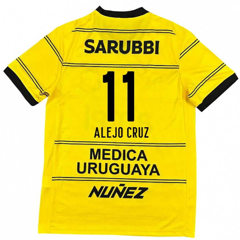 Danxen Damen Alejo Cruz #11 Schwarz Gold Auswärtstrikot Trikot 2025/26 T-Shirt Österreich