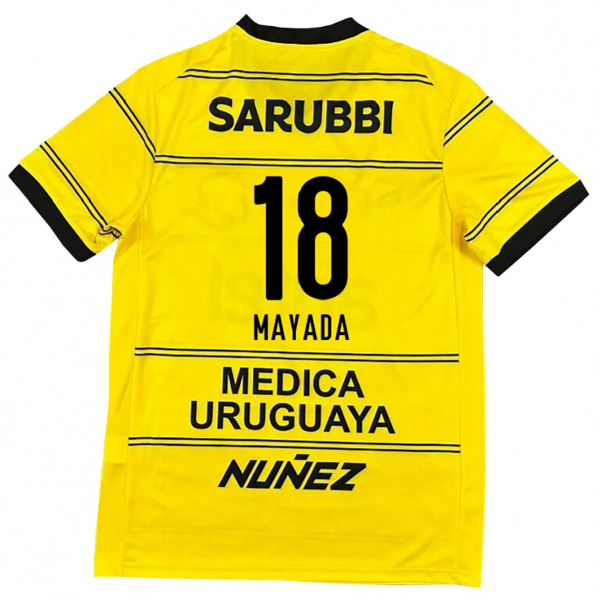 Danxen Damen Camilo Mayada #18 Schwarz Gold Auswärtstrikot Trikot 2025/26 T-Shirt Österreich