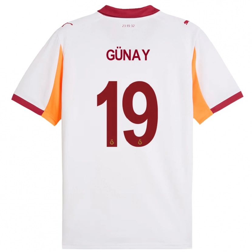 Danxen Damen Günay Güvenç #19 Weiß Rot Auswärtstrikot Trikot 2025/26 T-Shirt Österreich