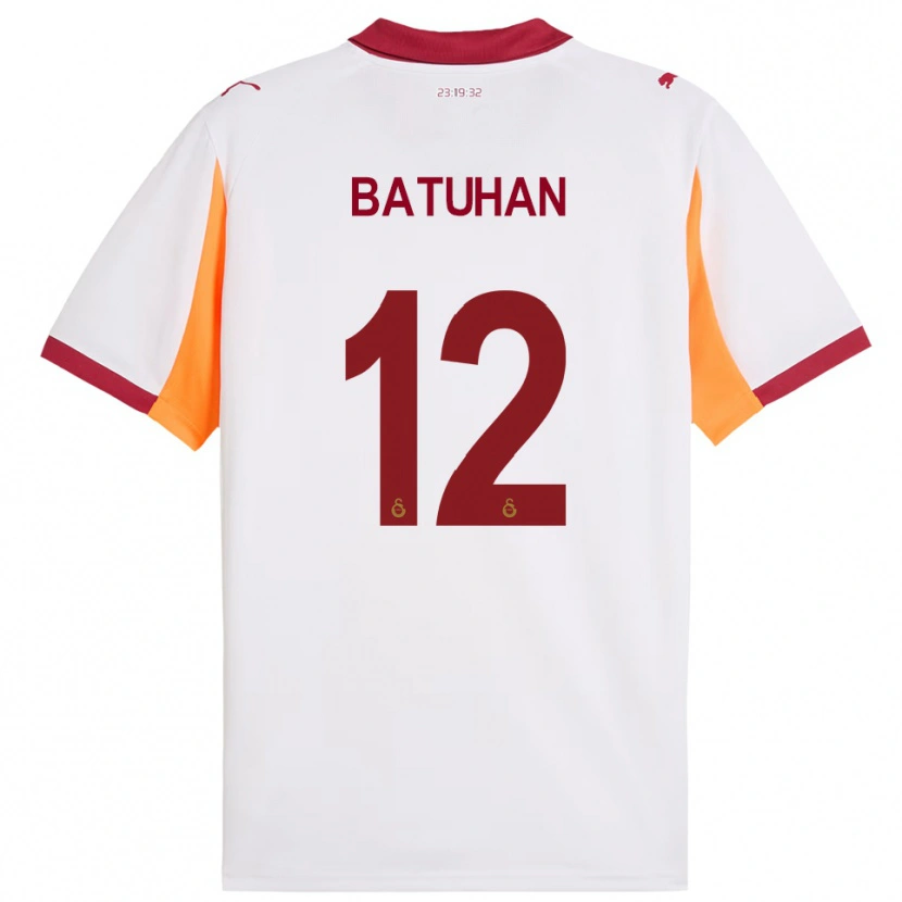 Danxen Damen Batuhan Şen #12 Weiß Rot Auswärtstrikot Trikot 2025/26 T-Shirt Österreich