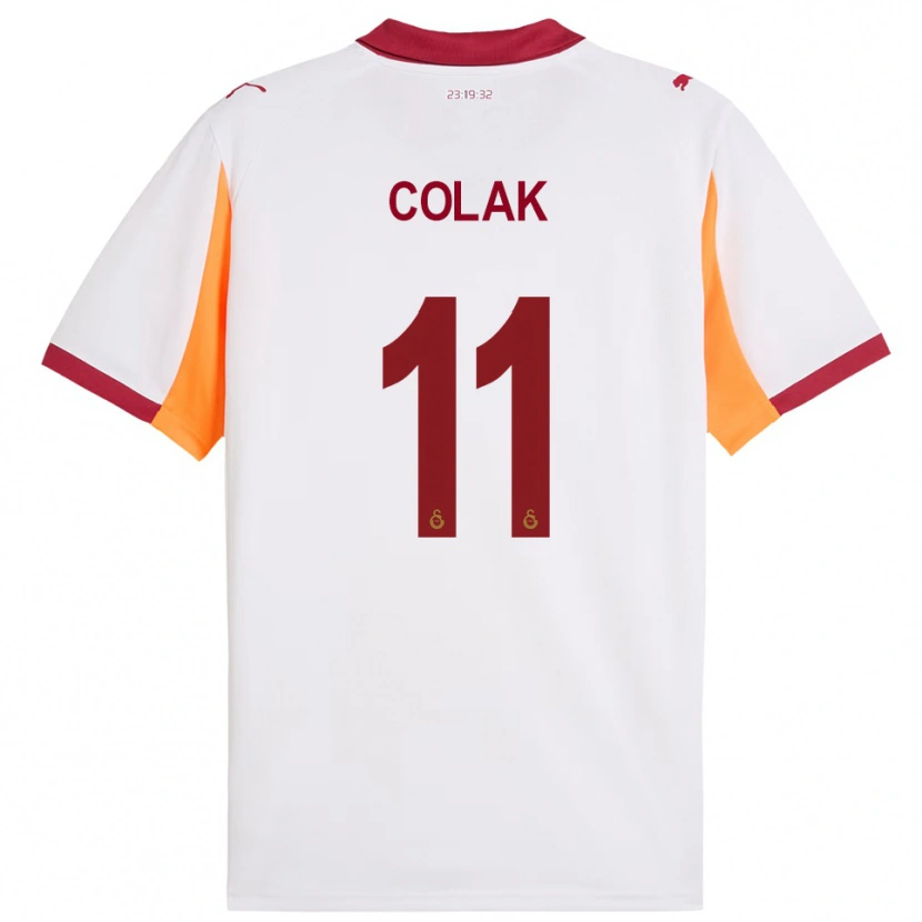 Danxen Damen Yiğit Çolak #11 Weiß Rot Auswärtstrikot Trikot 2025/26 T-Shirt Österreich