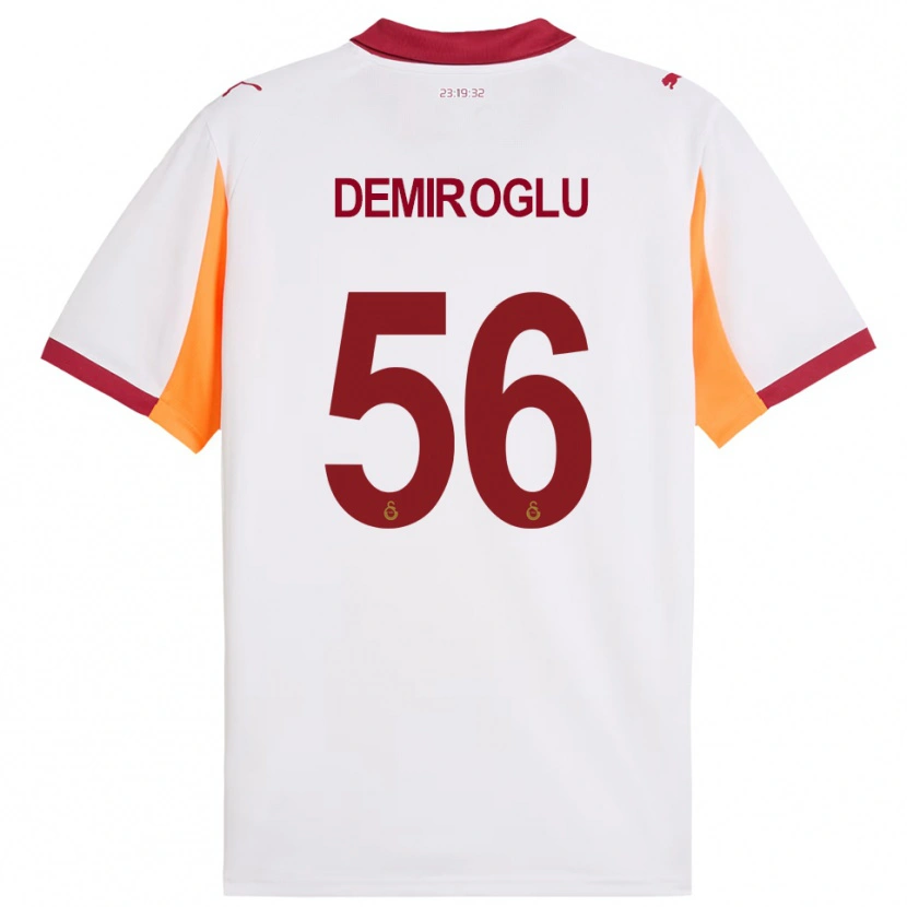 Danxen Damen Baran Demiroğlu #56 Weiß Rot Auswärtstrikot Trikot 2025/26 T-Shirt Österreich