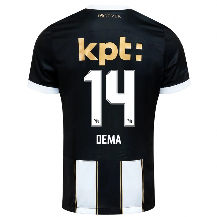Danxen Damen Jashar Dema #14 Schwarz Weiß Auswärtstrikot Trikot 2025/26 T-Shirt Österreich