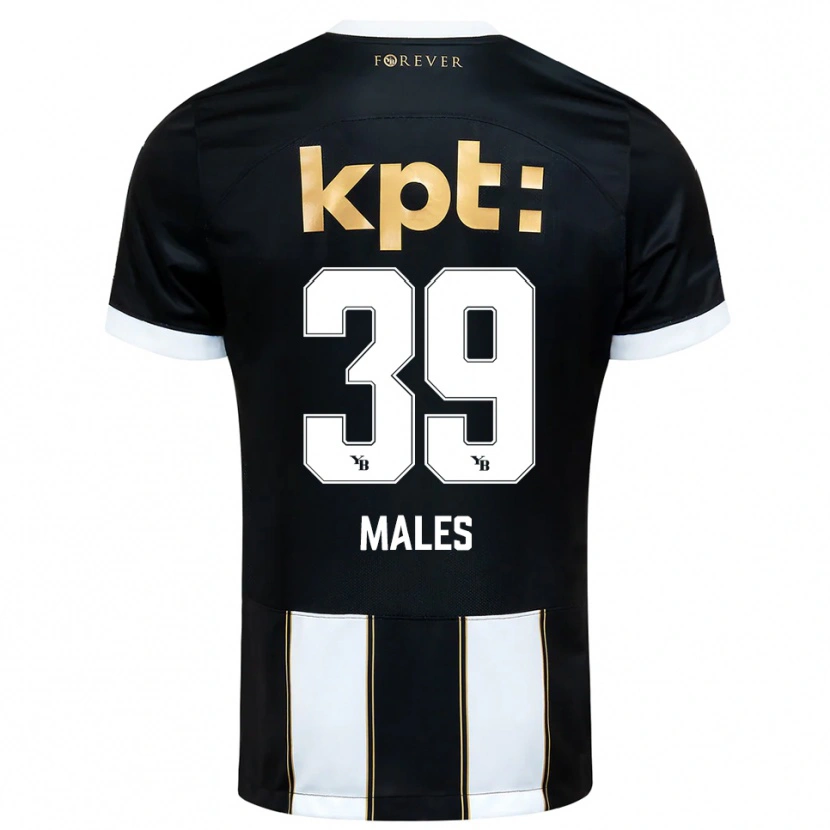 Danxen Damen Darian Males #39 Schwarz Weiß Auswärtstrikot Trikot 2025/26 T-Shirt Österreich