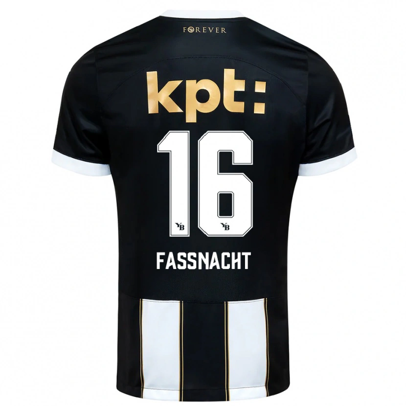 Danxen Damen Christian Fassnacht #16 Schwarz Weiß Auswärtstrikot Trikot 2025/26 T-Shirt Österreich