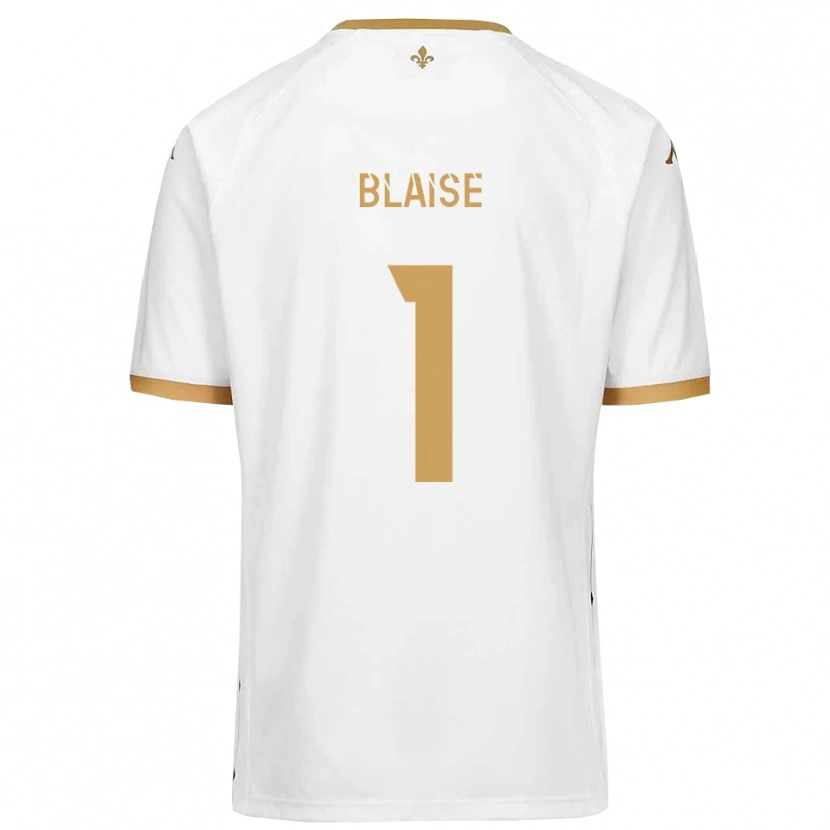 Danxen Damen Enzo Blaise #1 Weiß Gold Auswärtstrikot Trikot 2025/26 T-Shirt Österreich