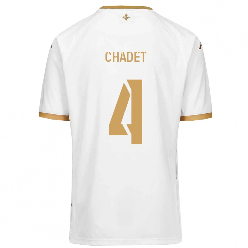 Danxen Damen Kurtis Chadet #4 Weiß Gold Auswärtstrikot Trikot 2025/26 T-Shirt Österreich