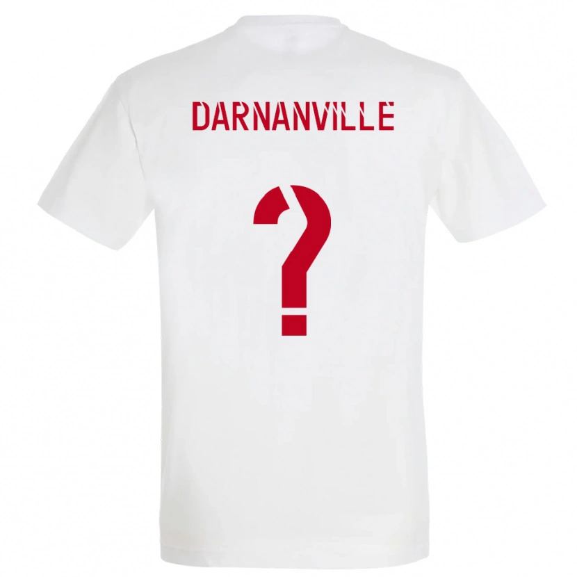 Danxen Damen Clément Darnanville #0 Weiß Rot Gelb Auswärtstrikot Trikot 2025/26 T-Shirt Österreich