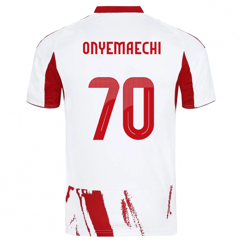 Danxen Damen Bruno Onyemaechi #70 Weiß Rot Auswärtstrikot Trikot 2025/26 T-Shirt Österreich