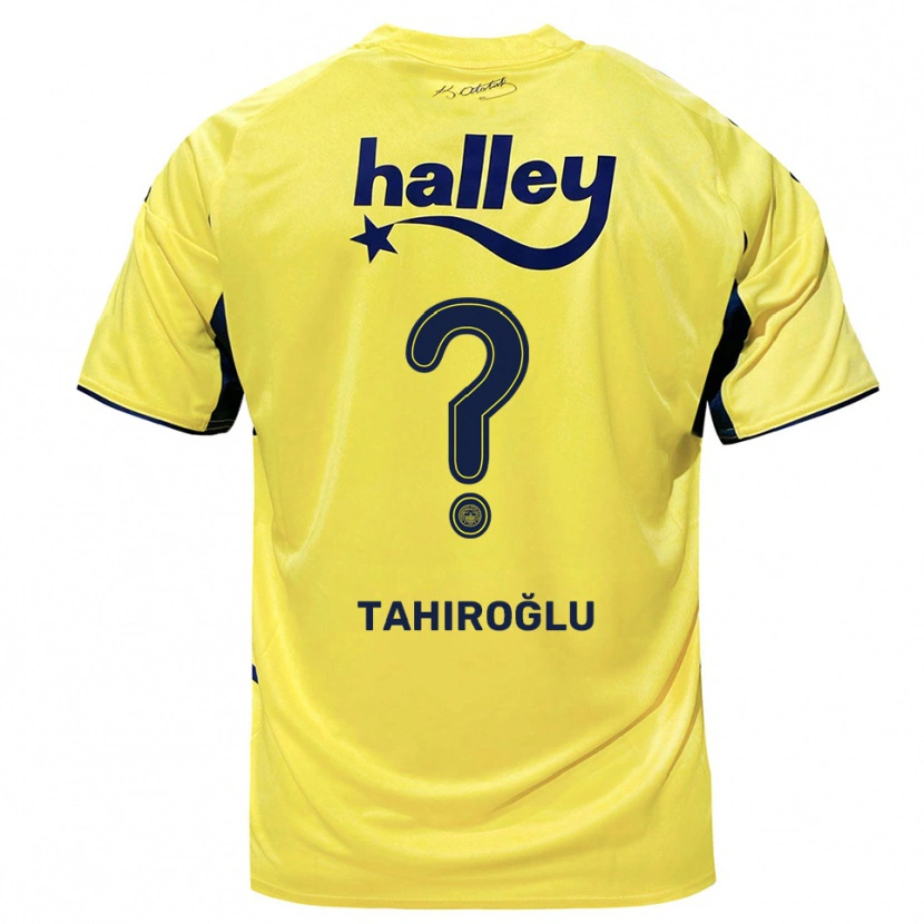 Danxen Damen Hasip Tahiroğlu #0 Gelb Marineblau Auswärtstrikot Trikot 2025/26 T-Shirt Österreich