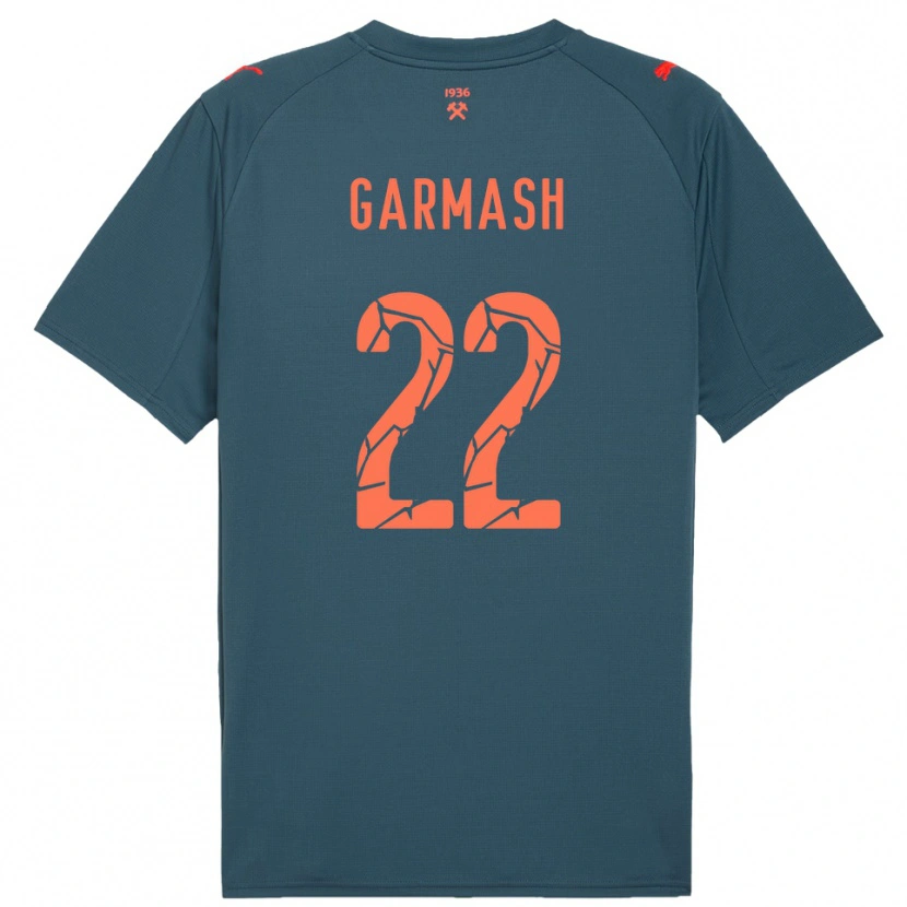 Danxen Damen Yevgeniy Garmash #22 Marineblau Rot Auswärtstrikot Trikot 2025/26 T-Shirt Österreich